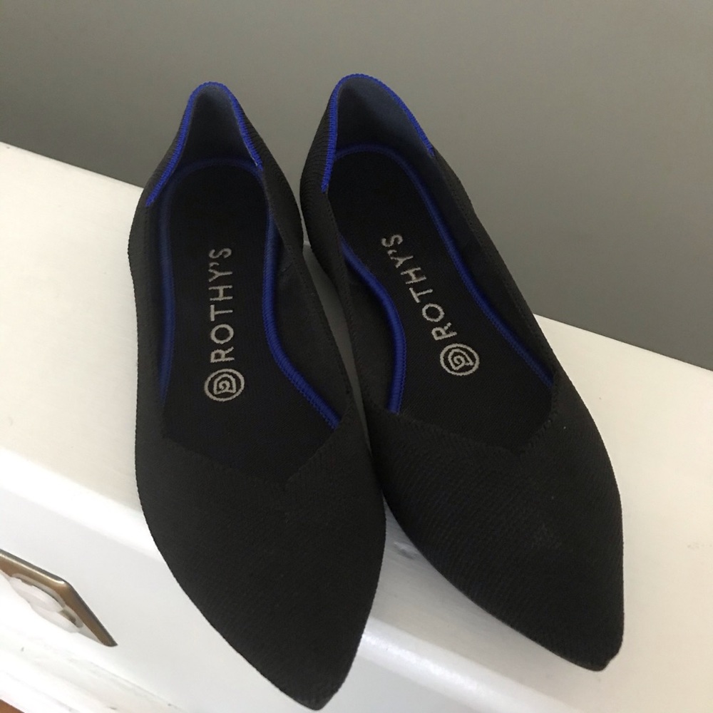 Rothy’s Size 7.5 Black Points